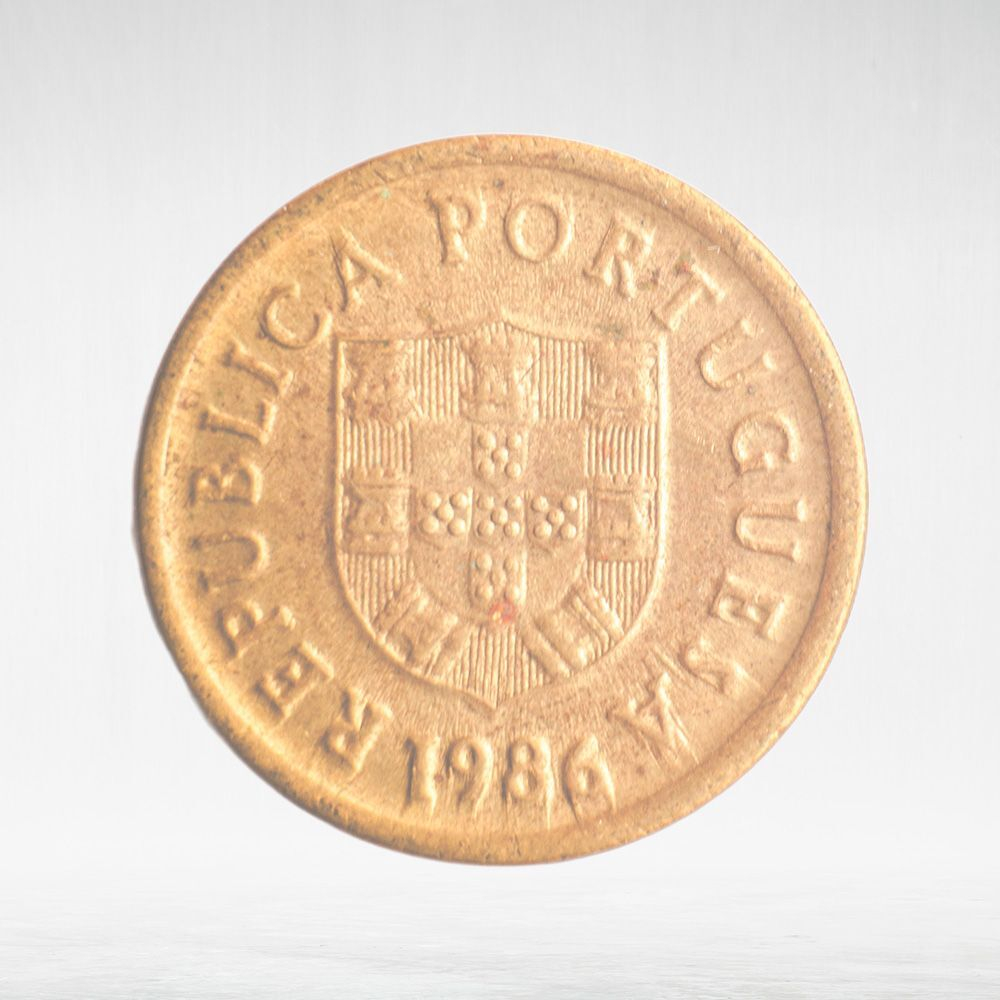 Portugal, 1 Escudo, 1986, VF