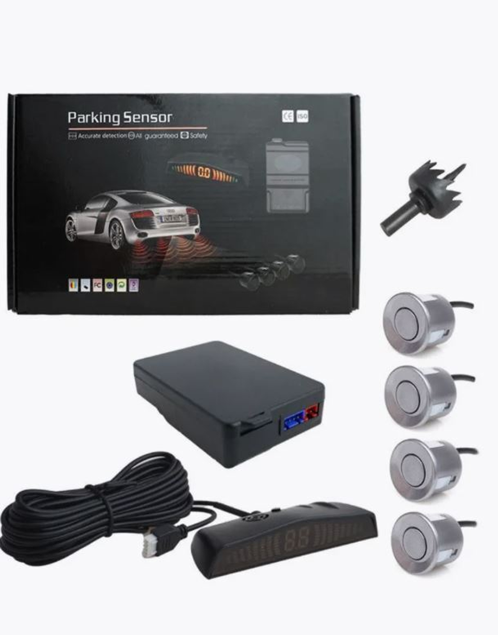 Парктроник CarLive ET-600 (Black) порковочный датчик
