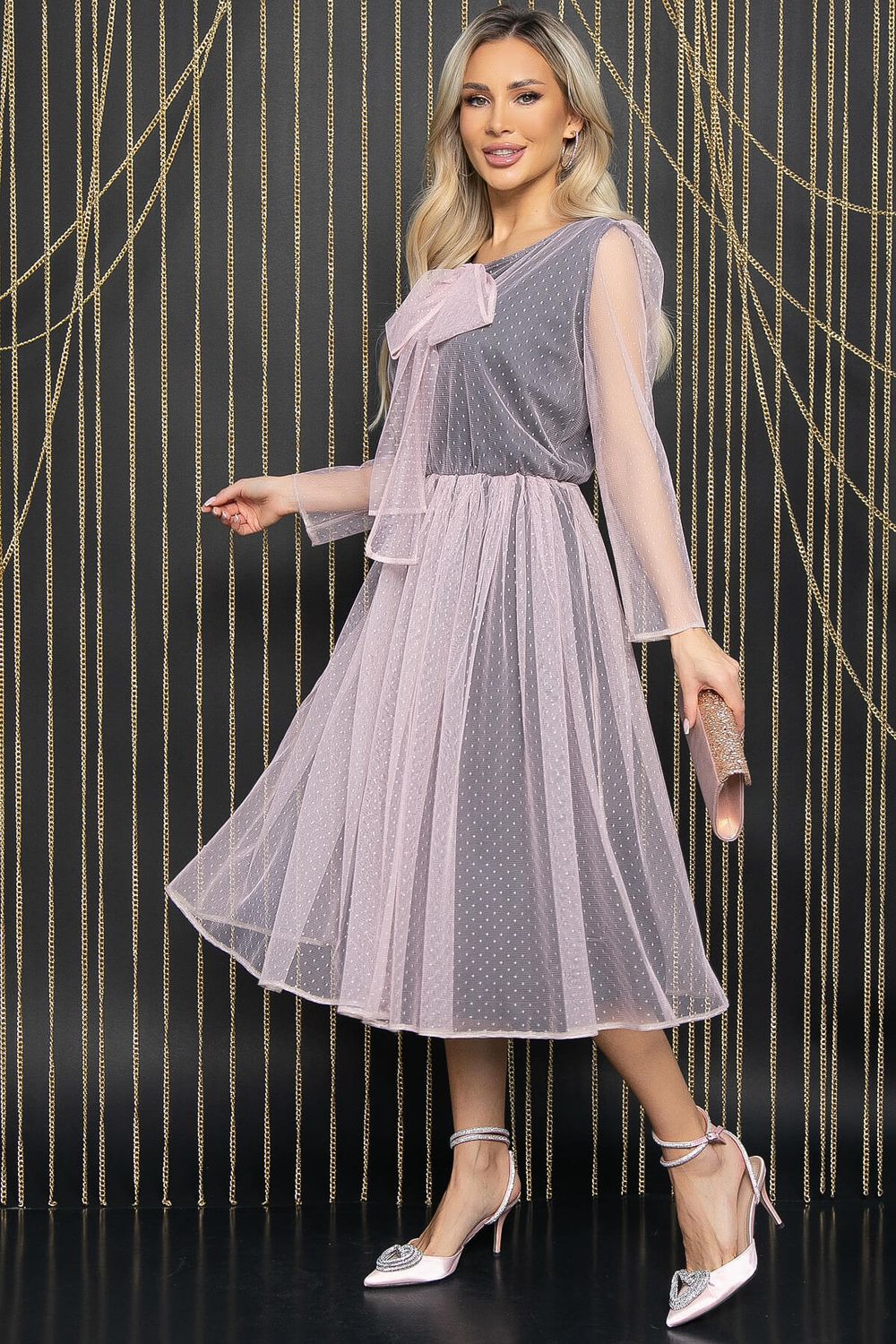 Платье Алиса (розовое) П11895 LT Collection