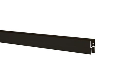 Рамка верхняя двери 5900 мм Черный Soft Touch ПВХ