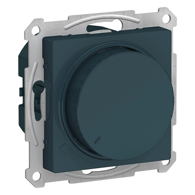 ATLASDESIGN СВЕТОРЕГУЛЯТОР (диммер) повор-нажим, LED, RC, 400Вт, мех., ИЗУМРУД ATN000823