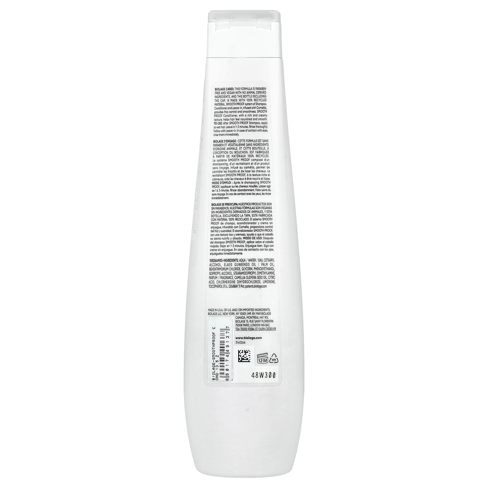 Biolage, Smooth Proof, кондиционер, для вьющихся волос, 400 мл (13,5 жидк. унц.)