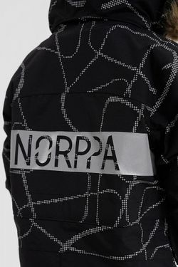 Комбинезон детский SANDAL PR NORPPA светящаяся вьюга на черном