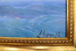 Лузгин А. А. Парусник. Холст, масло. Россия, 2023 г.