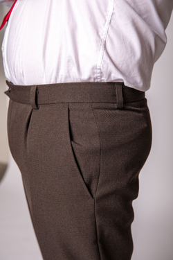 Брюки мужские чёрные демисезонные осенние весенние классические классика теплые шерстяные полушерсть костюмные офисные строгие деловые прямые 48 размер L XL