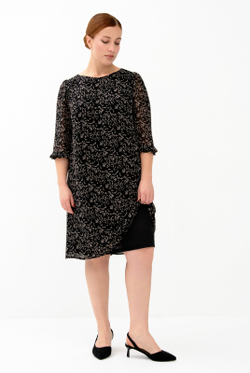 Платье женское 3831ВПБ, Точка #284Точ053831ВПБ