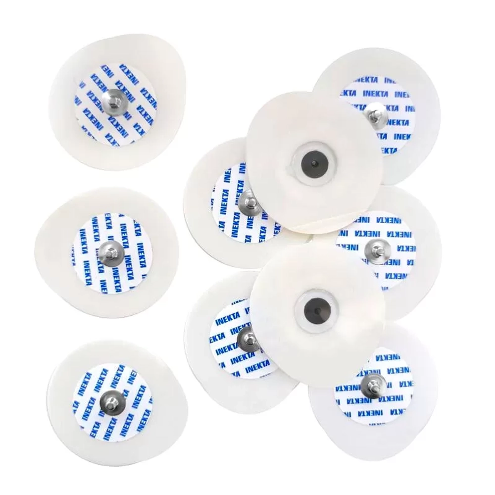 Электроды для ЭКГ одноразовые Inekta YD4345 взрослые 43x45 мм твердый гель 50 шт