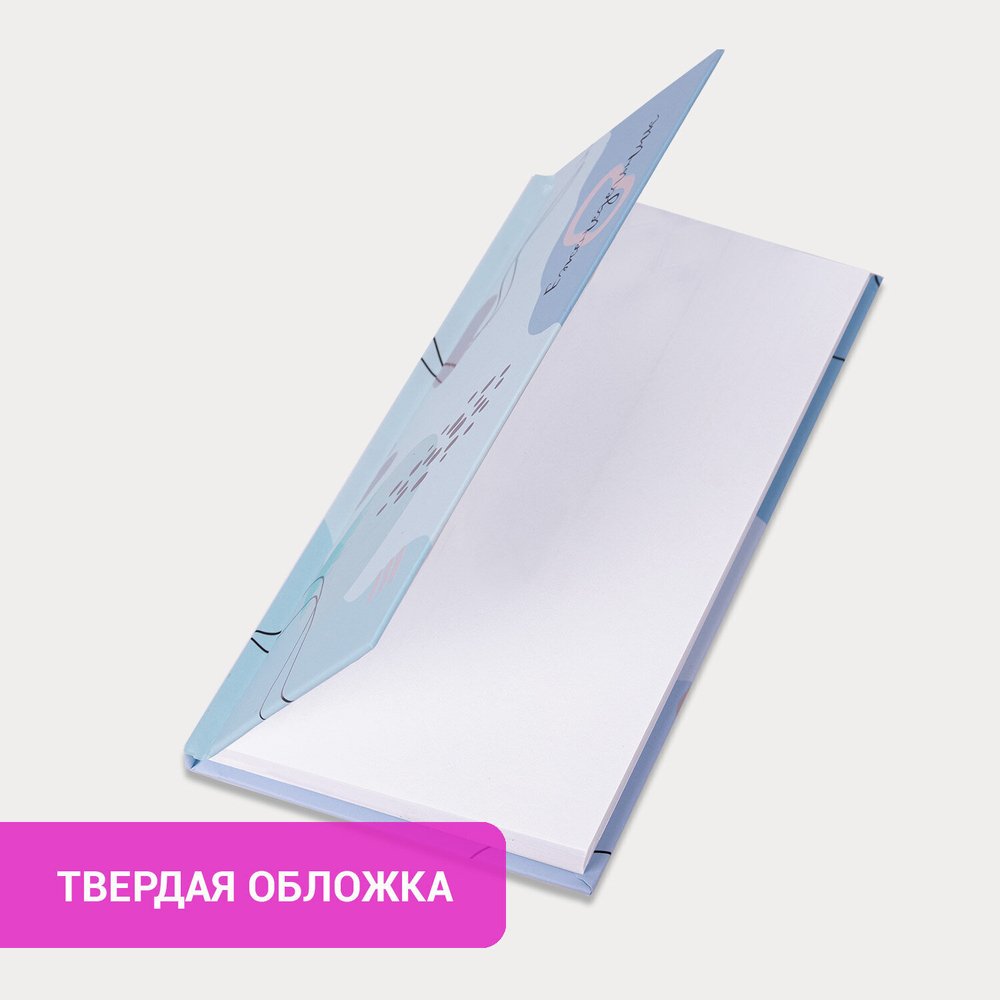 Планинг-еженедельник недатированный (165х90 мм) STAFF твердая обложка УФ-ЛАК 64 л. "Pastel" (8 штук в упаковке)