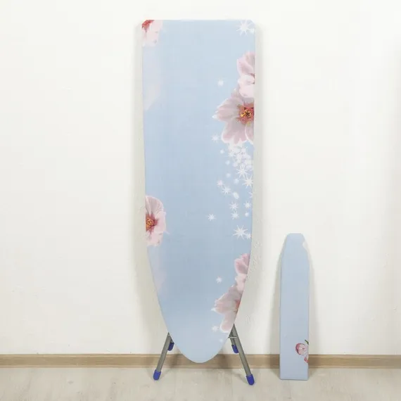 Доска гладильная Nika «Белль-Юниор 3», 112×34,5 см, два положения высоты 70, 80 см, МИКС