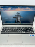 Ноутбук Samsung Galaxy book ( NP750XDA-KD2US) 15.6"/Intel Core i7 1165G7/RAM 16 GB/SSD 256 GB/Intel Iris Xe graphics/1920х1080/IPS/Windows 11/Подсветка кл-ры:LED/серебристый. Состояние: A2/не ориг. зарядка