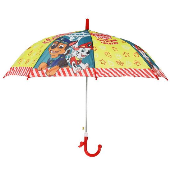Зонт детский Щенячий Патруль r-45см, ткань, полуавтомат ИГРАЕМ ВМЕСТЕ