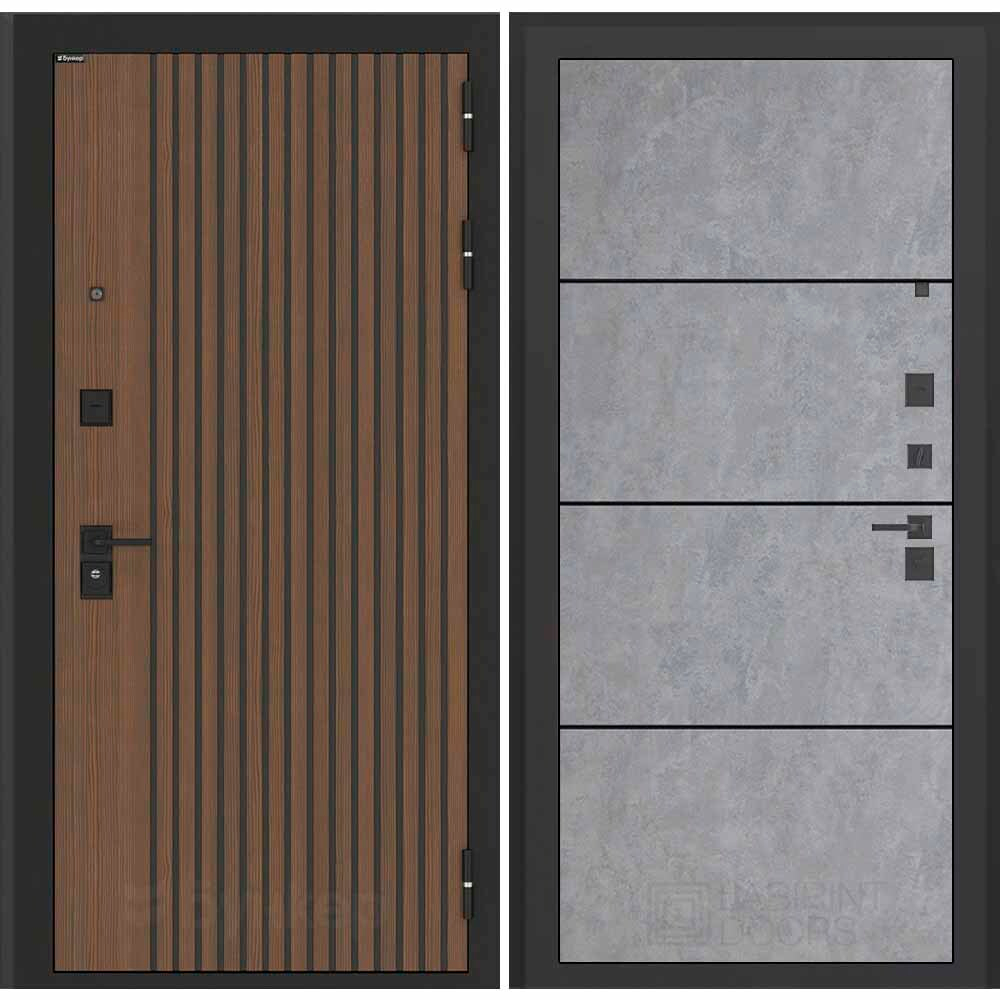 Дверь Входная Бункер BN-02 25 Бетон светлый