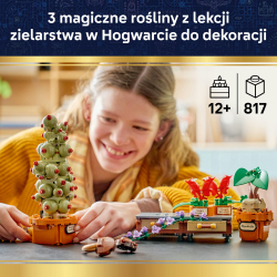 Конструктор LEGO Harry Potter 76474 Растения с урока Травологии в Хогвартсе — фото 2