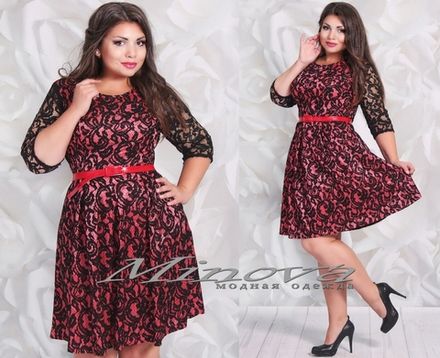 Платье 0076-коралл Minova