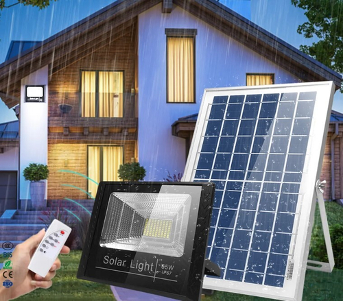 Светодиодный Солнечный Прожектор уличный Ip65