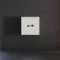 Накладка для розетки TV+RJ45 кат. 6, S70 (хлопок)