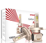 Автолампа LED Н 7 к-т NTS (радиатор+вентилятор) A95 100W CANBUS 6300K 5500Lm  (A95H7-6300K)