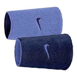 Теннисные напульсники Nike Swoosh Double Wide Reversible 2P - violet/navy
