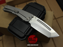 Нож Medford Knives Marauder-H Tanto - серя рукоять, клинок сатин