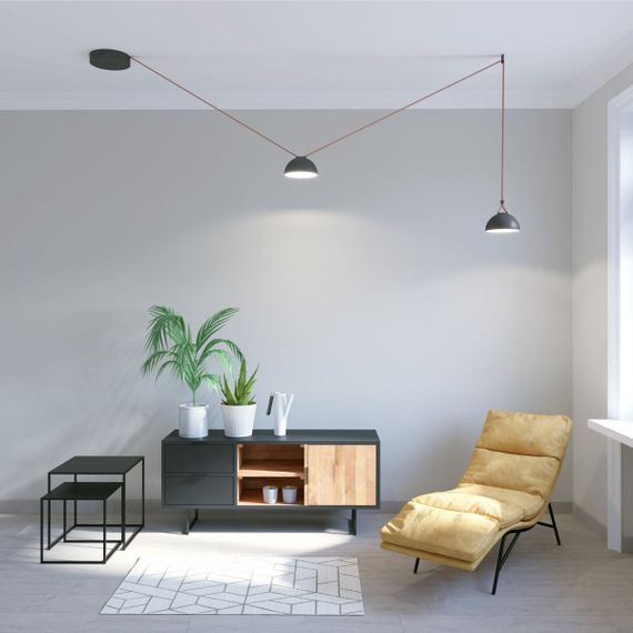 Трековый светильник Denkirs Belty Flow DK5560-BK