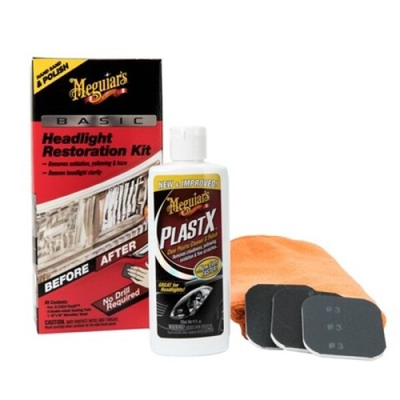 Базовый набор для восстановления фар Basic Headlight Restoration Kit, Meguiars
