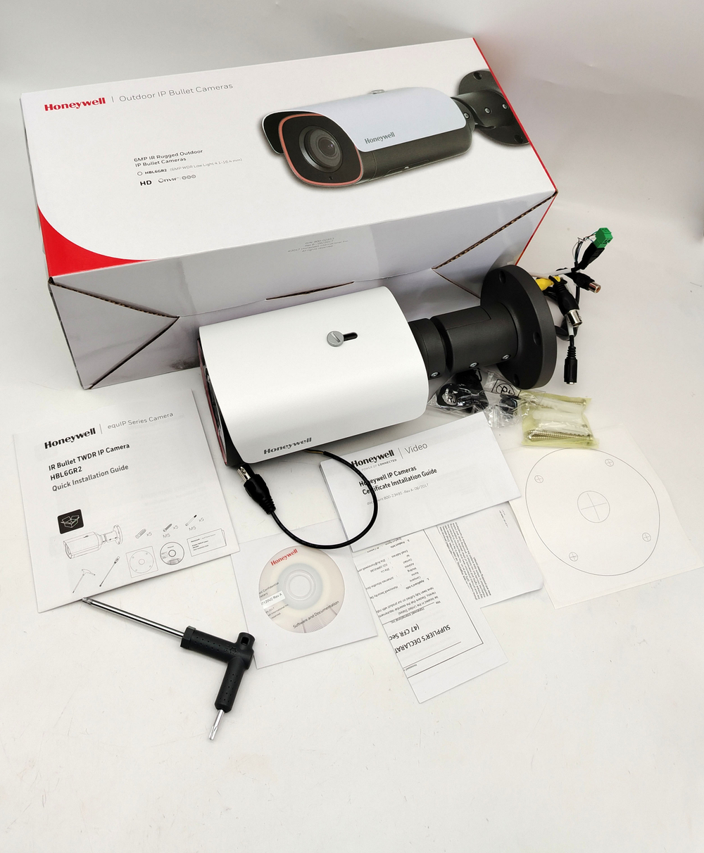 Камера видеонаблюдения IP Honeywell HBL6GR2 6mp 4.1mm-16.4mm