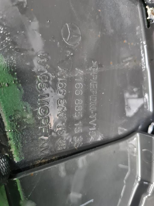 Бампер передний Mercedes GLE W166 (15-18) В сборе