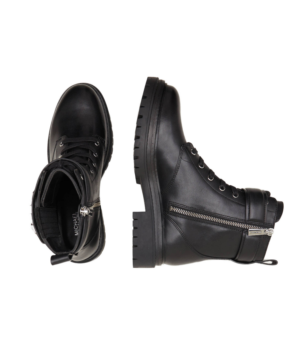 Кожаные ботильоны Michael Kors - черный(40F3PKFE5L)