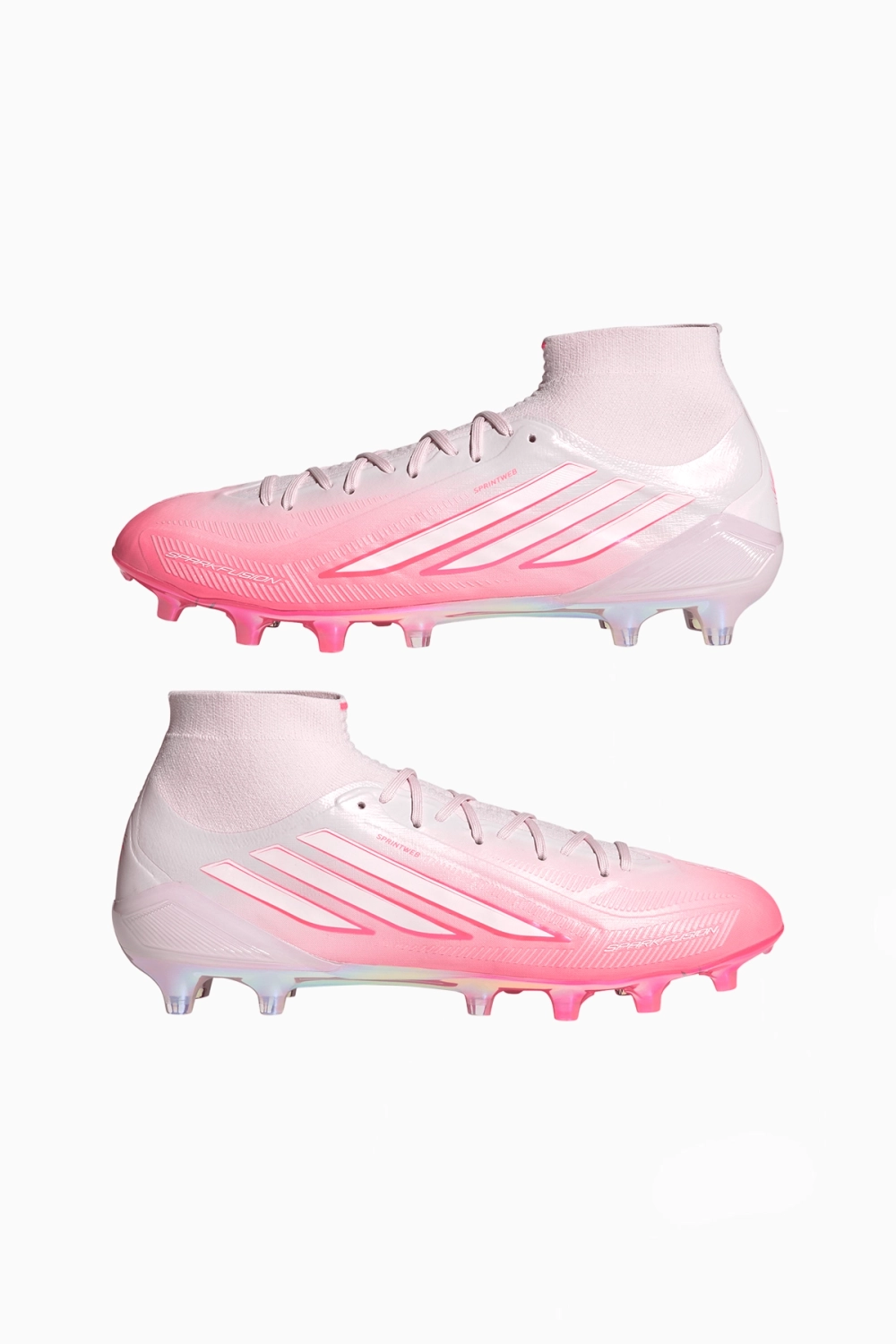 Бутсы adidas F50 Elite Sparkfusion Mid FG/AG для женщин - белый