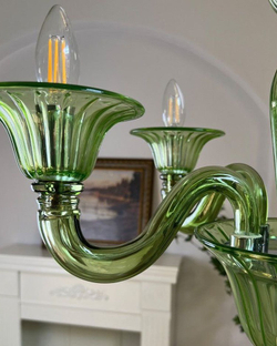 Винтажная люстра ручной работы 🤍