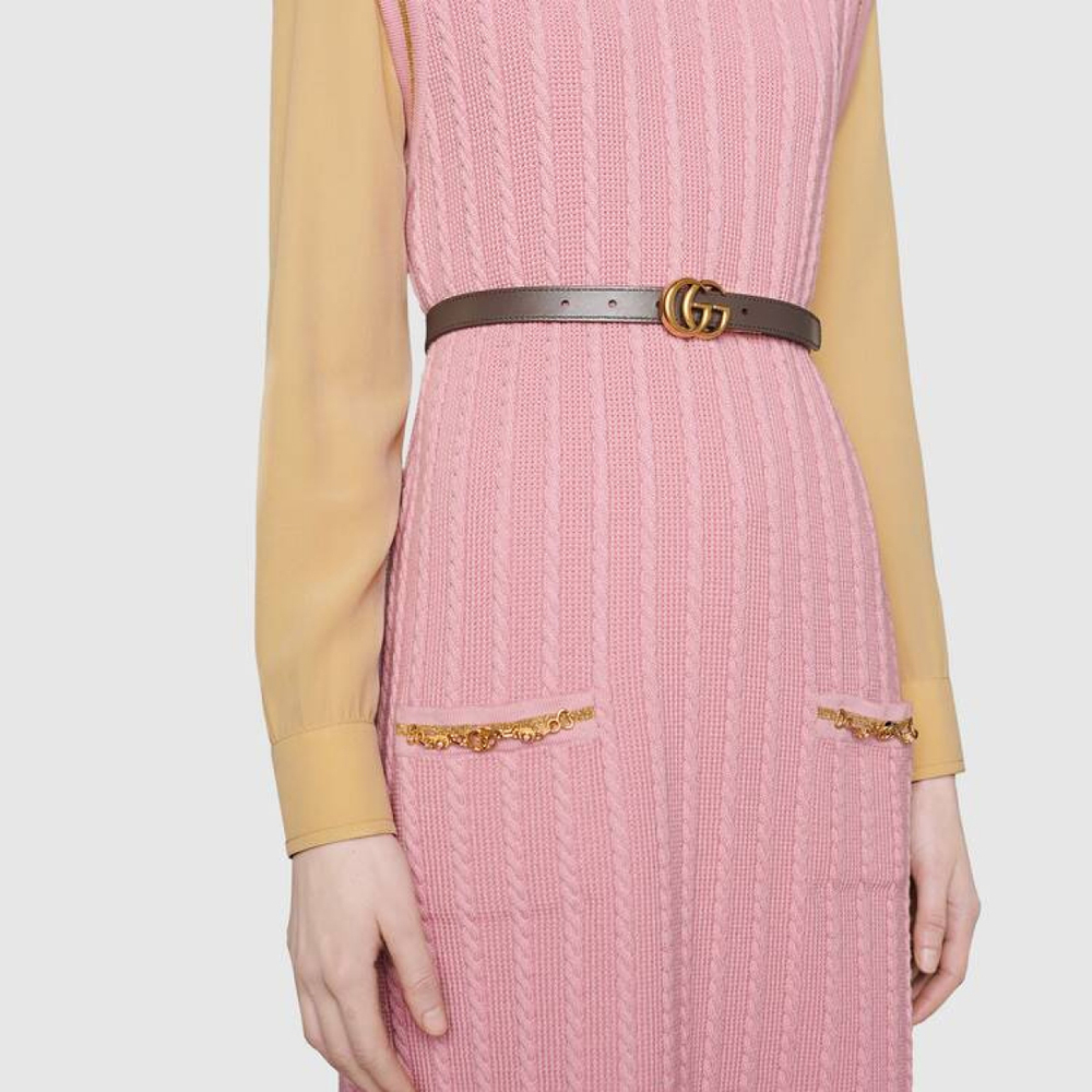Пояс GUCCI G 2cm, 659418-92TIC-8358