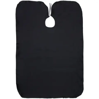 Пеньюар парикмахерский, цвет черный,100*140см