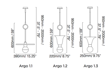 Люстра ARGO by Baroncelli
