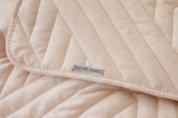 Мориц (крем) Покрывало 160х220