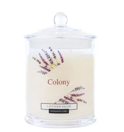 Wax Lyrical - Ароматическая свеча Colony 10х14,3см 48ч Лавандовые поля / артикул   COL0201  / GTIN 5015802229288