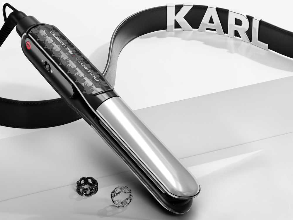 Выпрямитель для волос Rowenta Karl Lagerfeld Thermostyle SF712LE0 2 в 1