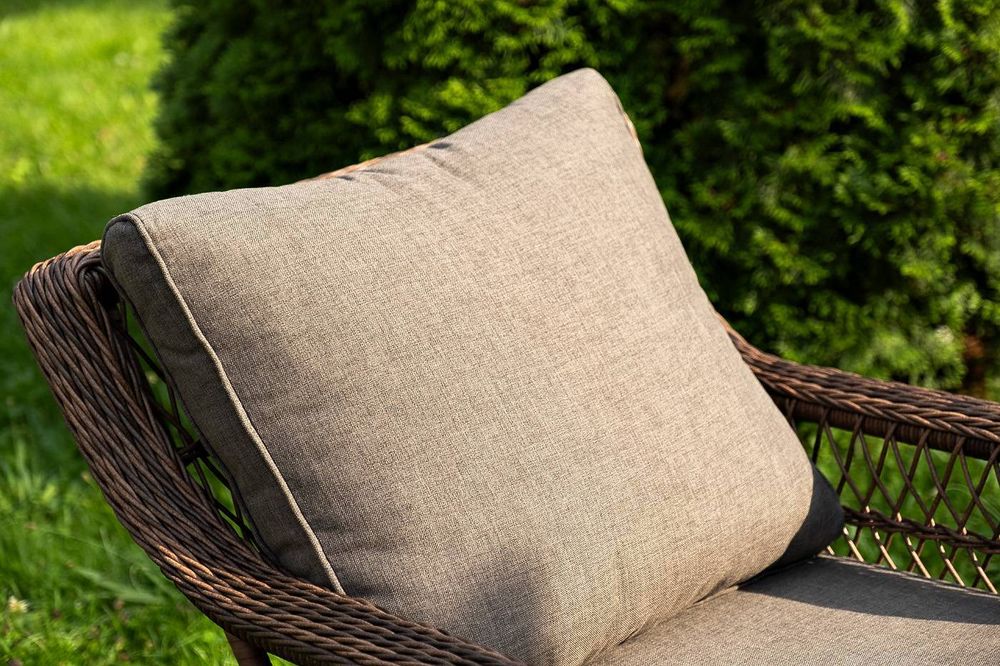 "Гранд Латте" лаунж-зона из искусственного ротанга, цвет коричневый