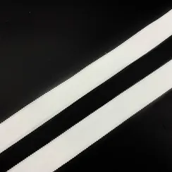 Резинка бретелечная белая 25 мм  (цв. 001), 612/25