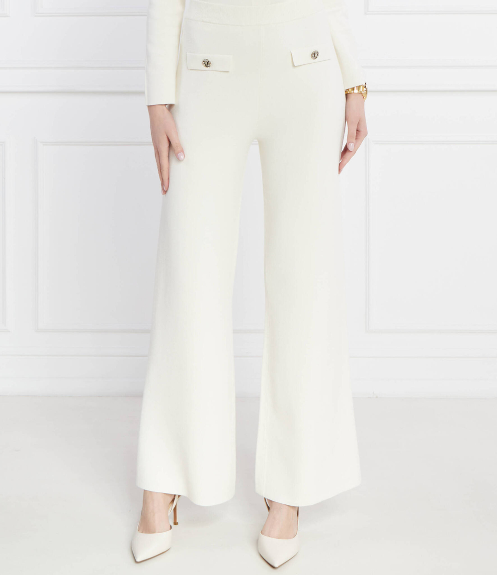 Трикотажные штаны TWINSET - кремовый(241TP3091)