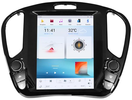 Магнитола для Nissan Juke 2011-2019 - Carmedia ZF-1065-Q6 вертикальный экран в стиле "Тесла" на Android 11, 8Гб+128Гб, CarPlay, 4G SIM-слот