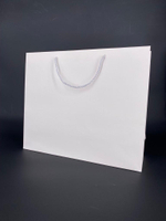 Пакет картонный белый  38*32*12