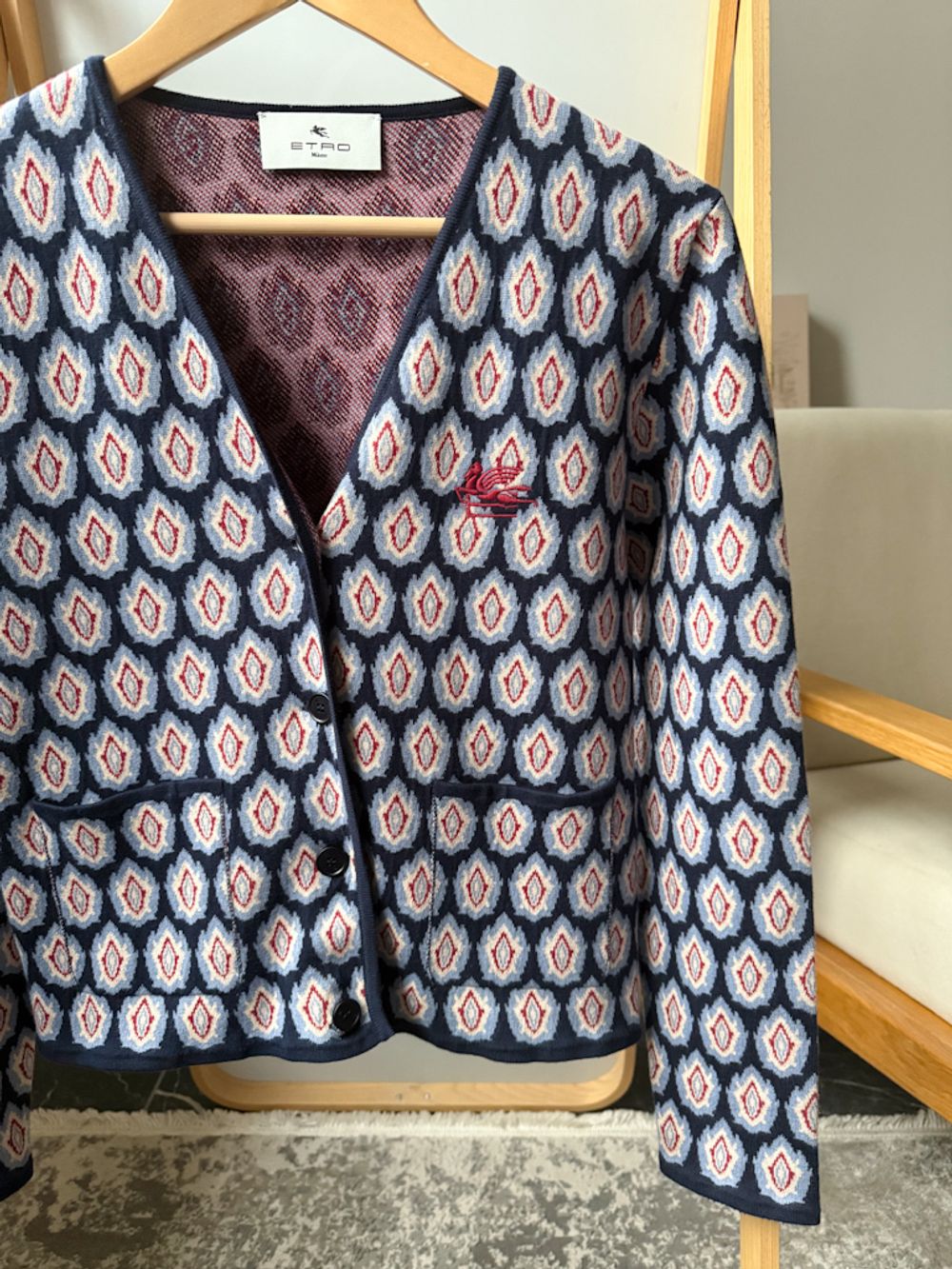 Хлопковый кардиган Etro, 158