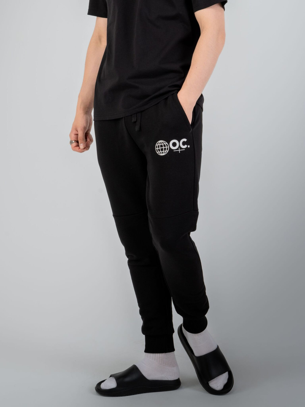 Спортивные штаны мужские ORIGINAL CREATOR, GLOBE JOGGERS, Черный