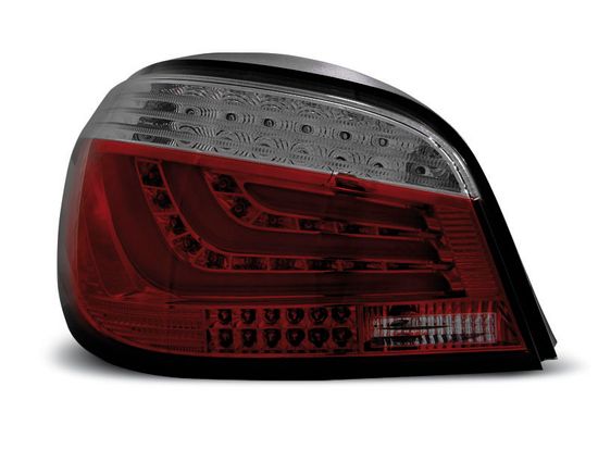 Задние фонари BMW 5 E60 03-07 red smoke led bar