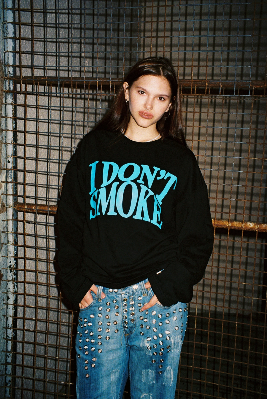 Свитшот DONSMOKE "Basic Logo" Oversized Sweatshirt