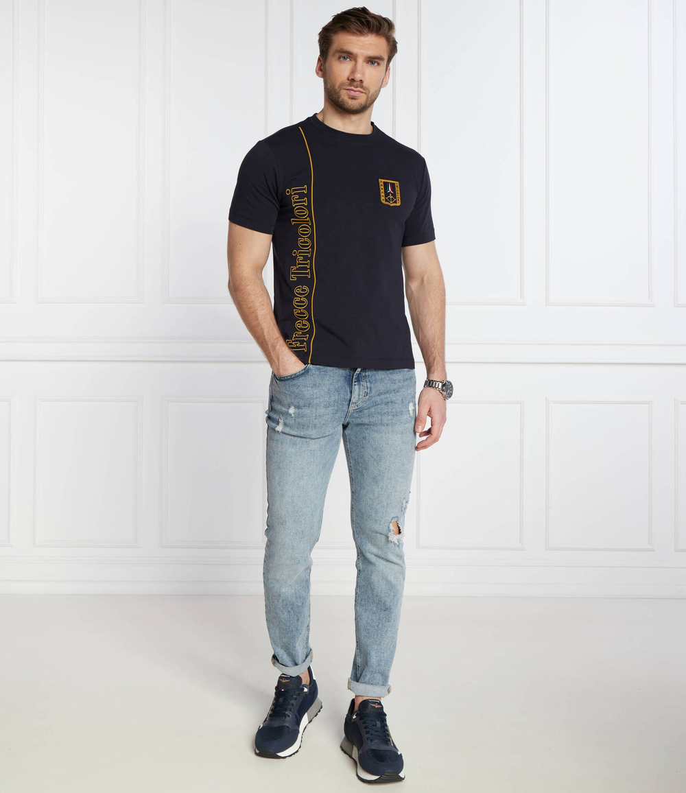 Футболка Aeronautica Militare - темно-синий(TS2225J595)