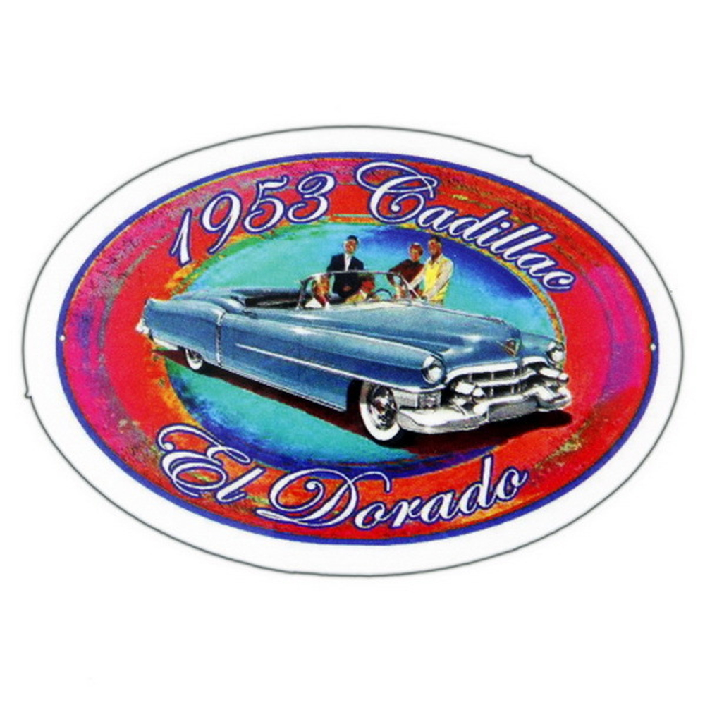 Наклейка Cadillac 1953