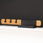 Настенная вешалка для одежды из дуба