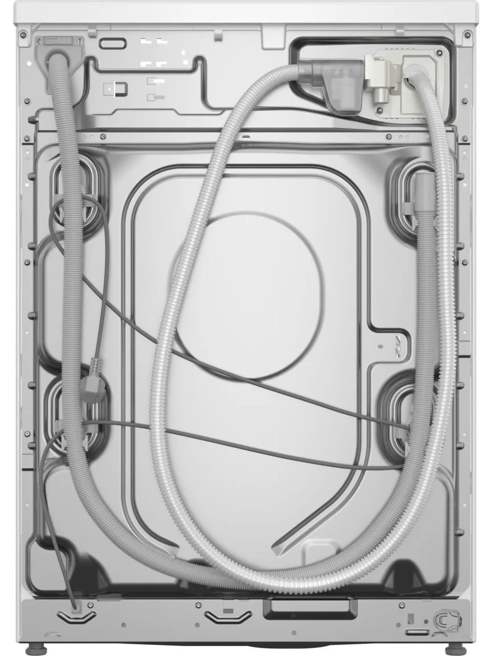 Стиральная машина с сушкой BOSCH WNC254A0ME, 10.5/6 кг, 1400 об/мин, 13 программ, белый