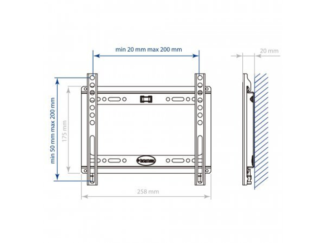 Кронштейн Kromax Ideal-5W (белый)